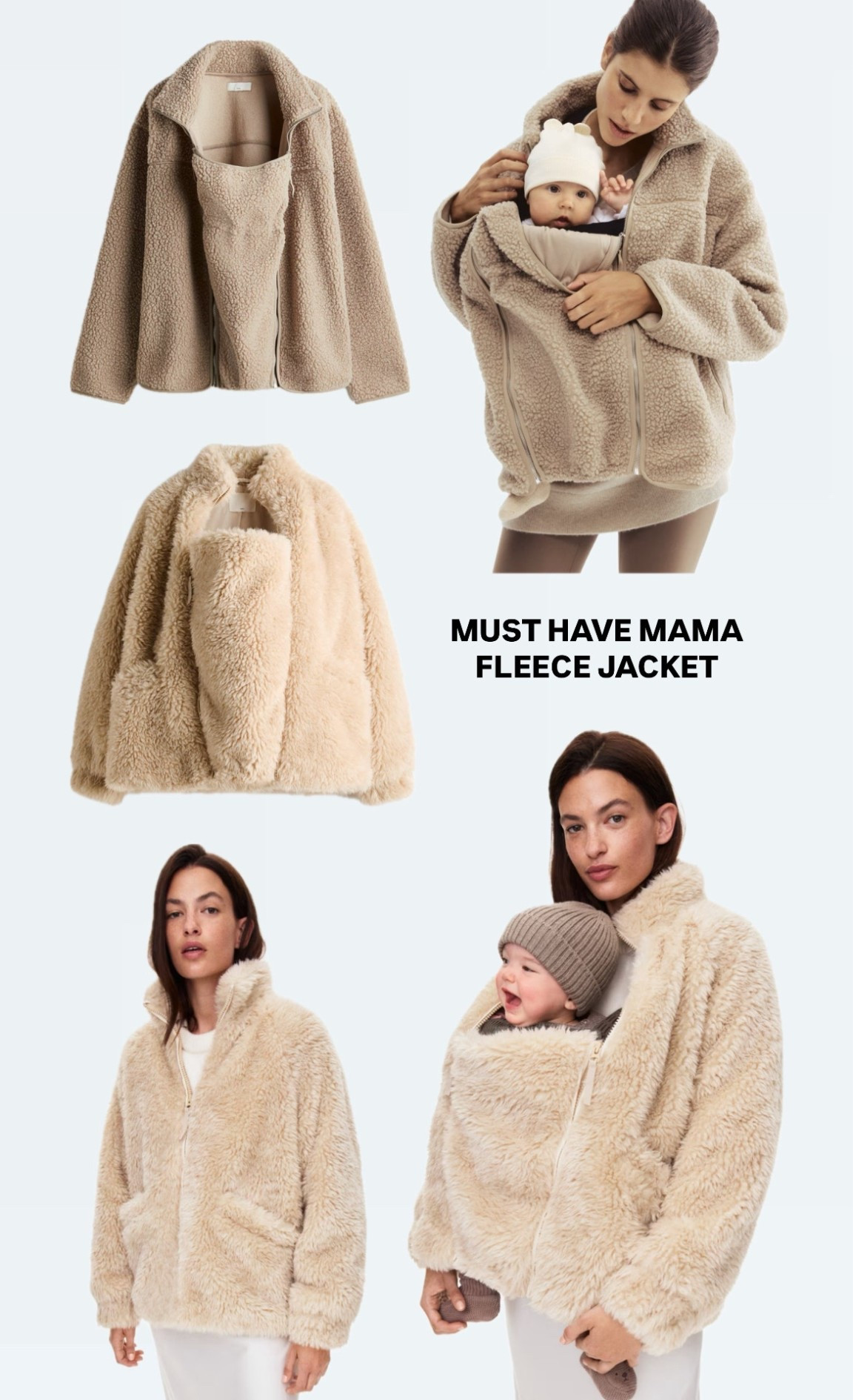 Cutest baby wearing fleece jackets!! 

#LTKbaby #LTKkids #LTKwinter