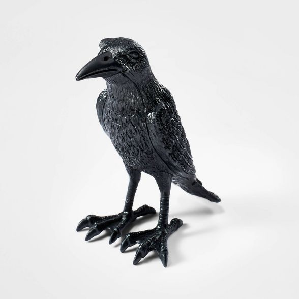 Standing Black Raven Halloween Decorative Prop - Hyde & EEK! Boutique™ | Target