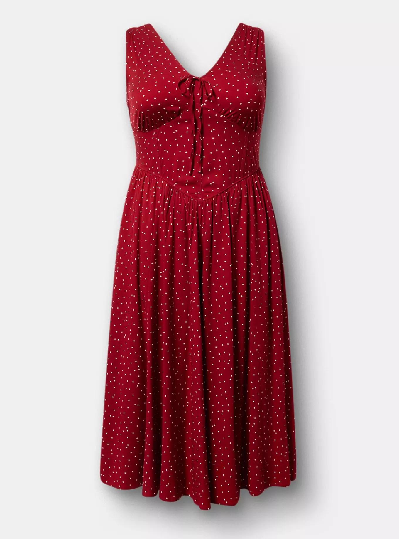Corset Detail Midi Dress | Torrid (US & Canada)