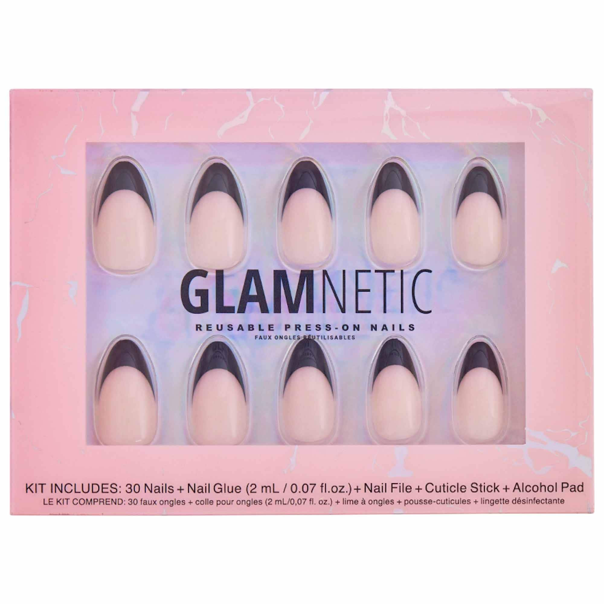 Glamnetic Press-On Nail Kit Caviar | Sephora (US)