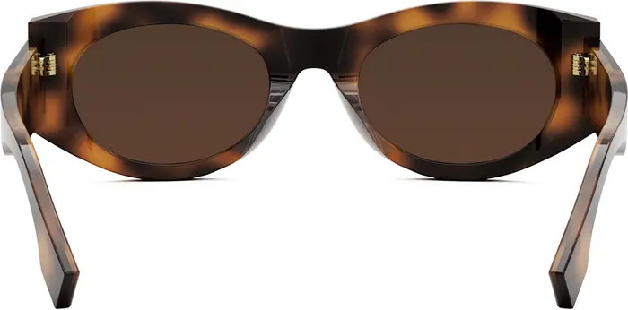 'Fendi Roma 52mm Oval Sunglasses | Nordstrom