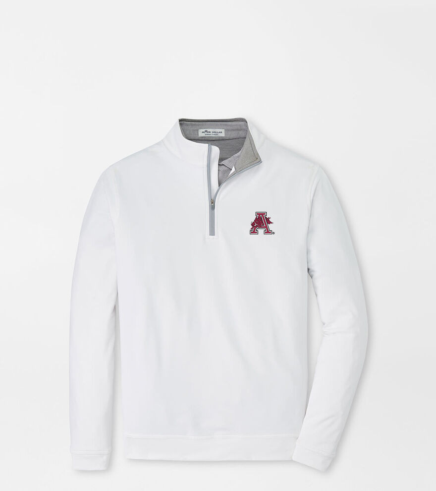 Arkansas Vault Perth Performance Quarter-Zip | Peter Millar