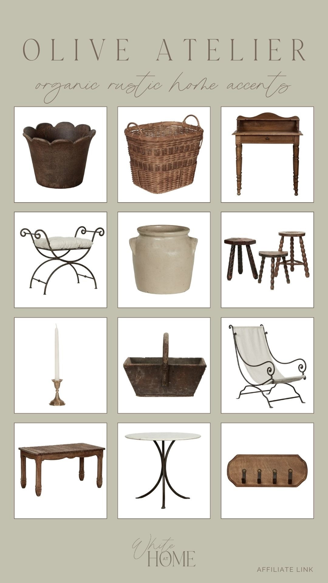 The newest collection of curated finds at Olive Atelier has a beautiful line up of outdoor furniture, planters and pots, and more. European inspired and so beautiful. 

#LTKHome