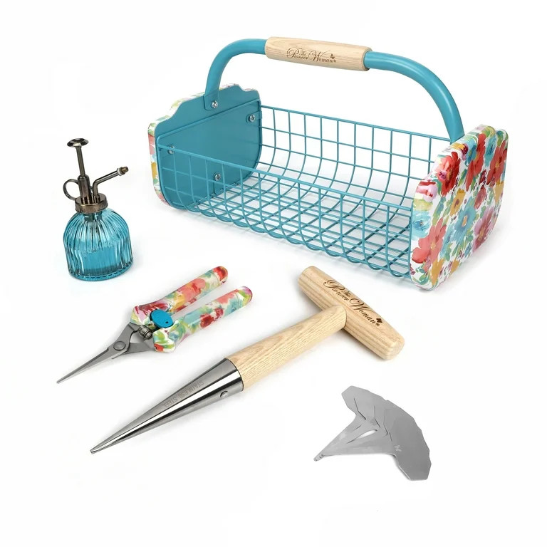 The Pioneer Woman 9-piece Garden Basket Multicolor | Walmart (US)