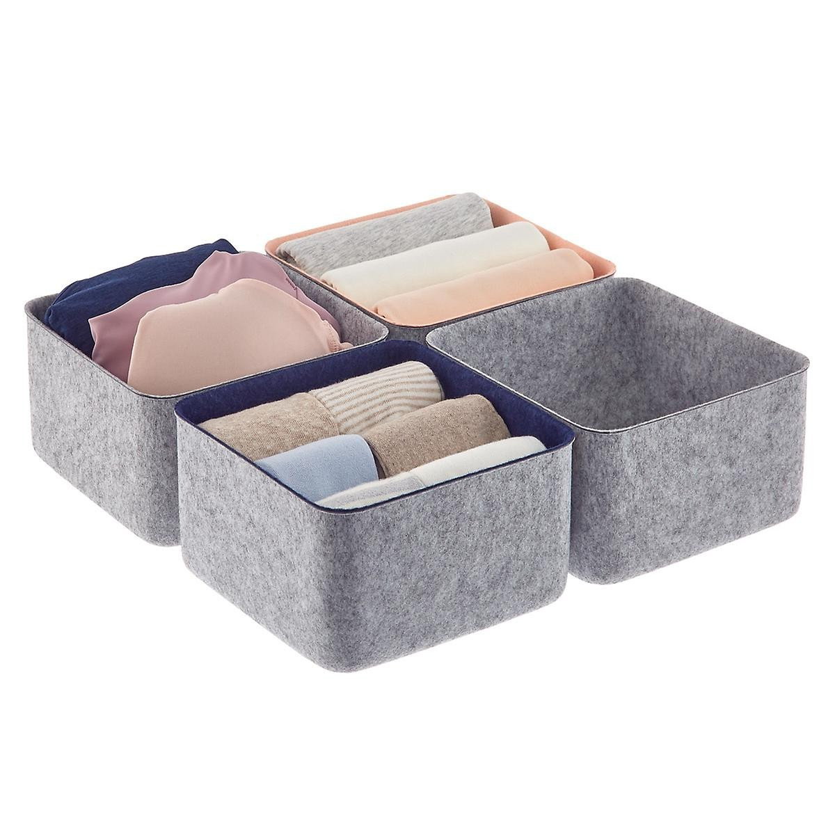 Three By Three Felt Drawer Organizers | The Container Store