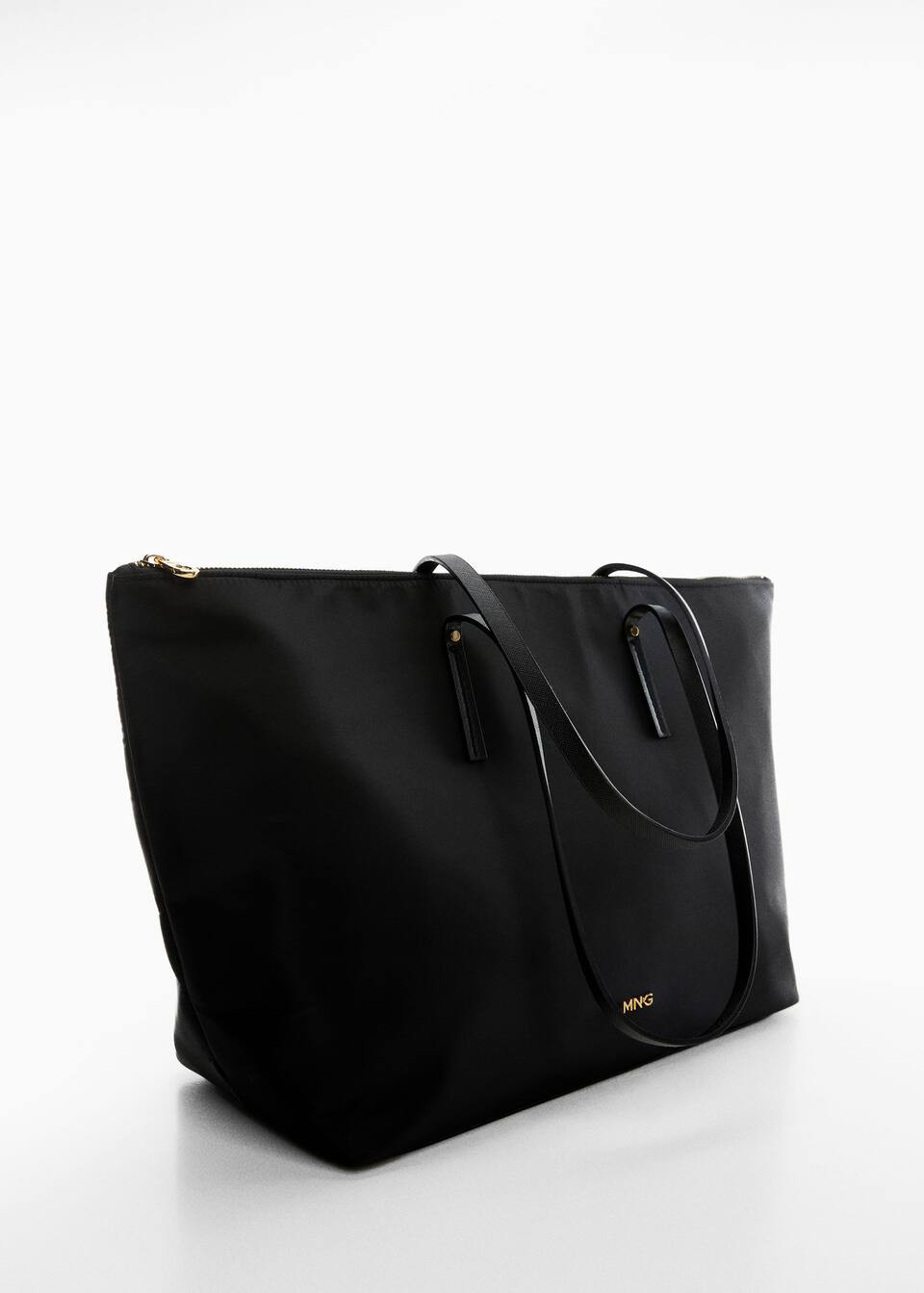 Technical fabric shopper bag -  Women | Mango United Kingdom | MANGO (UK)