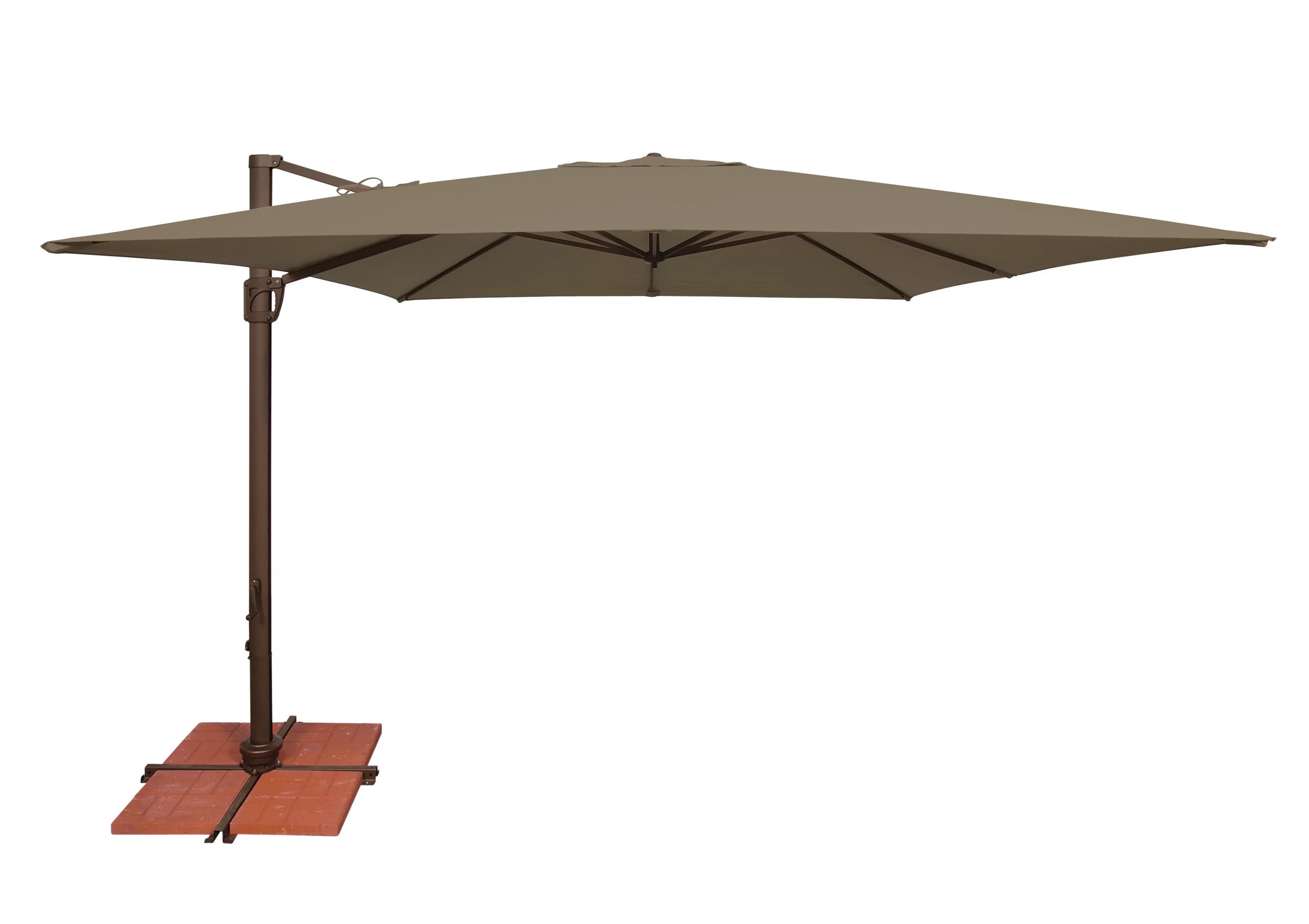 Darel 120'' Cantilever Outdoor Umbrella | Wayfair North America