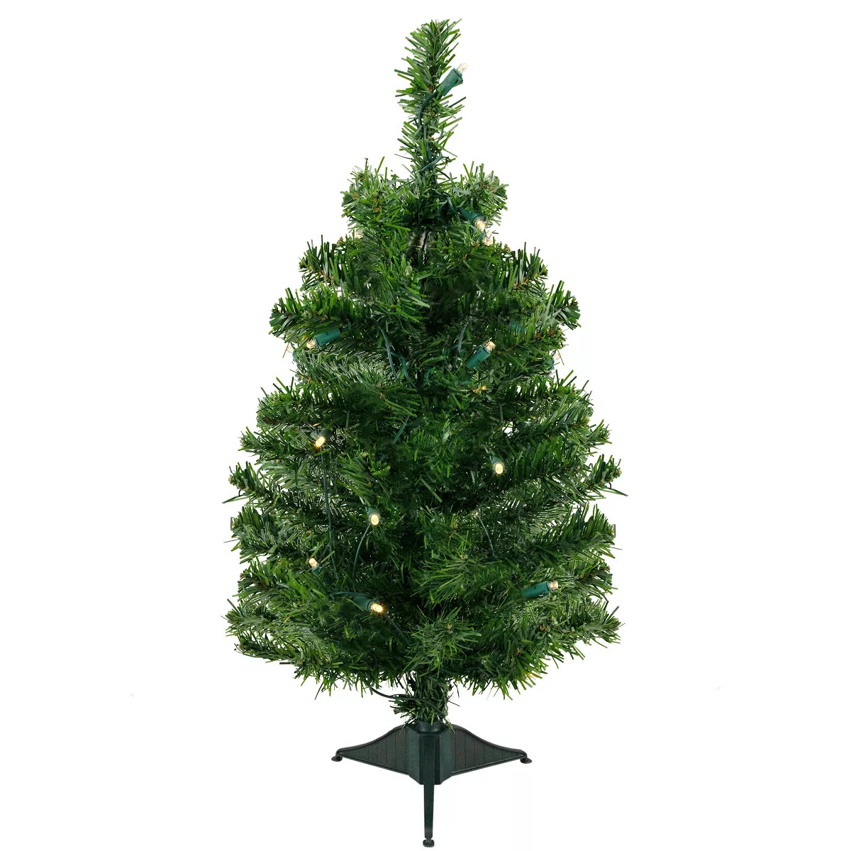 Northlight Pre-Lit Medium Mixed Classic Pine Artificial Christmas Tree - 2' - Warm White LED Ligh... | Target