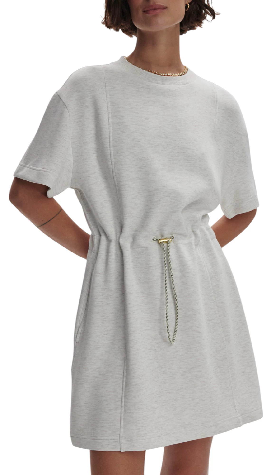 Varley Women's Maple 2.0 Dress, Large, Ivory Marl | DICK'S Sporting Goods