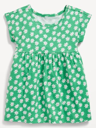 Printed Jersey-Knit Dolman-Sleeve Dress for Baby | Old Navy (US)