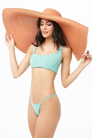 Oversized Floppy Straw Hat | Forever 21 (US)