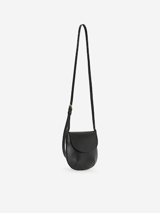 Leather Crossbody Bag – Black – Women – ARKET GB | Arket UK
