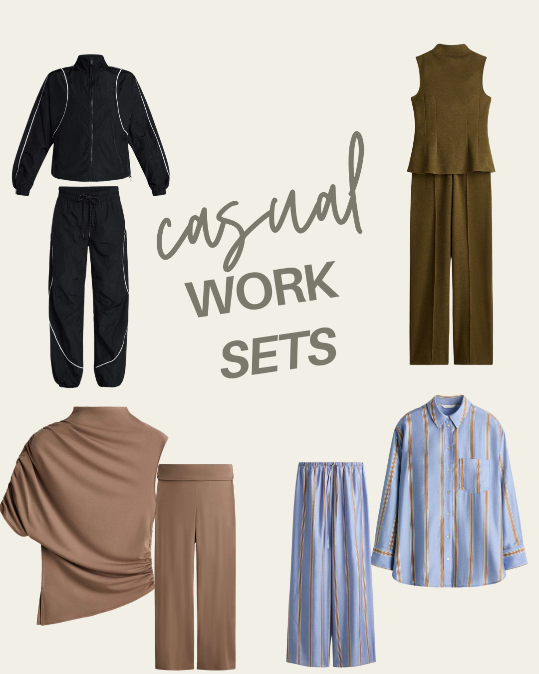 Perfect casual sets for under $70! 

 

#LTKgrwm #LTKWorkwear