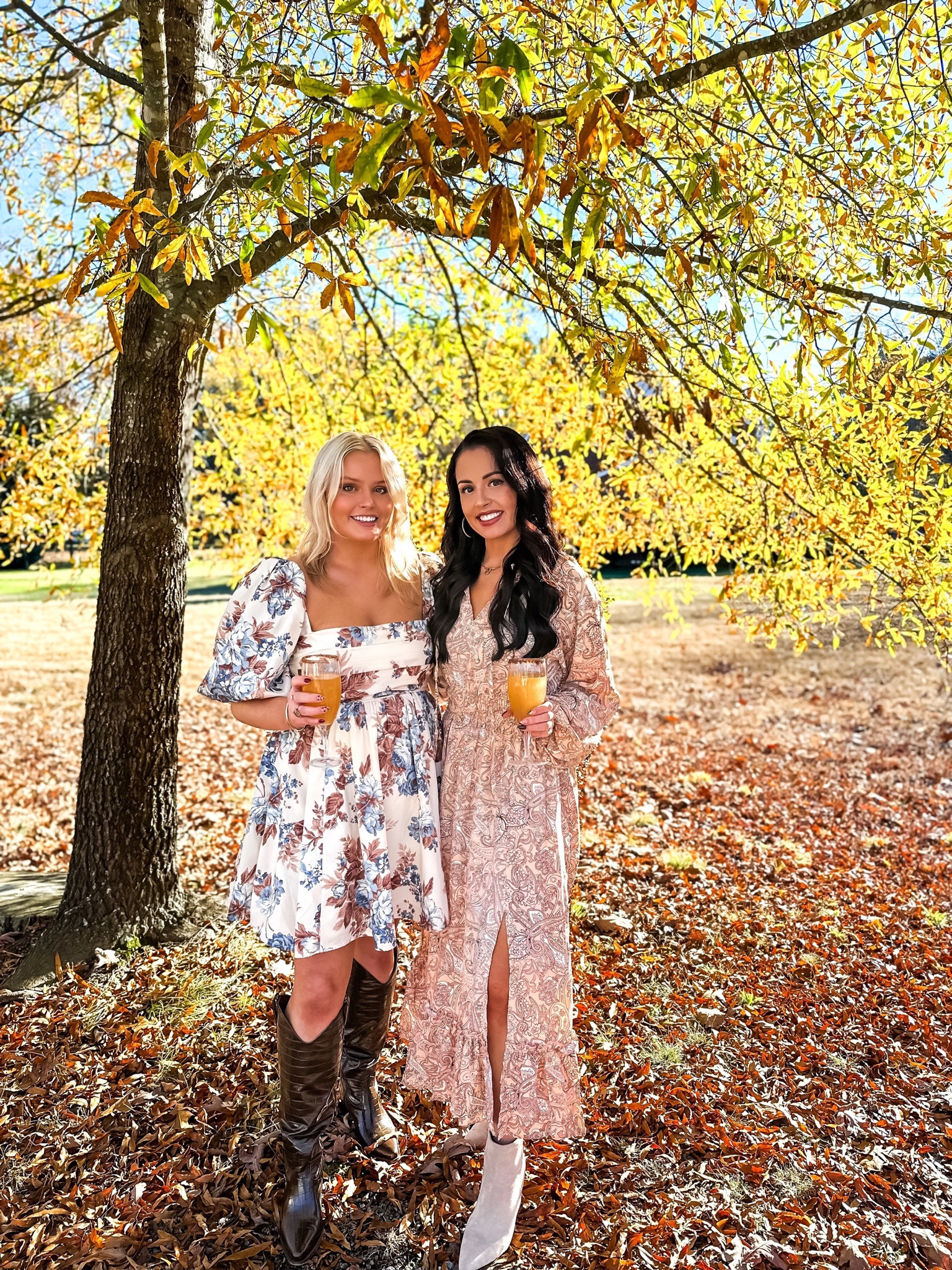 Under $50 amazon free people inspired maxi dress (small, 5+ colors), under $50 amazon western boots (tts), under $30 tan felt fedora hat, Abercrombie Emerson babydoll puff sleeve dress on sale for $60! (multiple colors) a perfect fall outfit! #founditonamazon 

#LTKsalealert #LTKHoliday #LTKCyberWeek