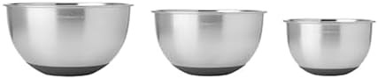 KitchenAid Stainless Steel Mixing Bowls, Set Of 3 | Amazon (US)
