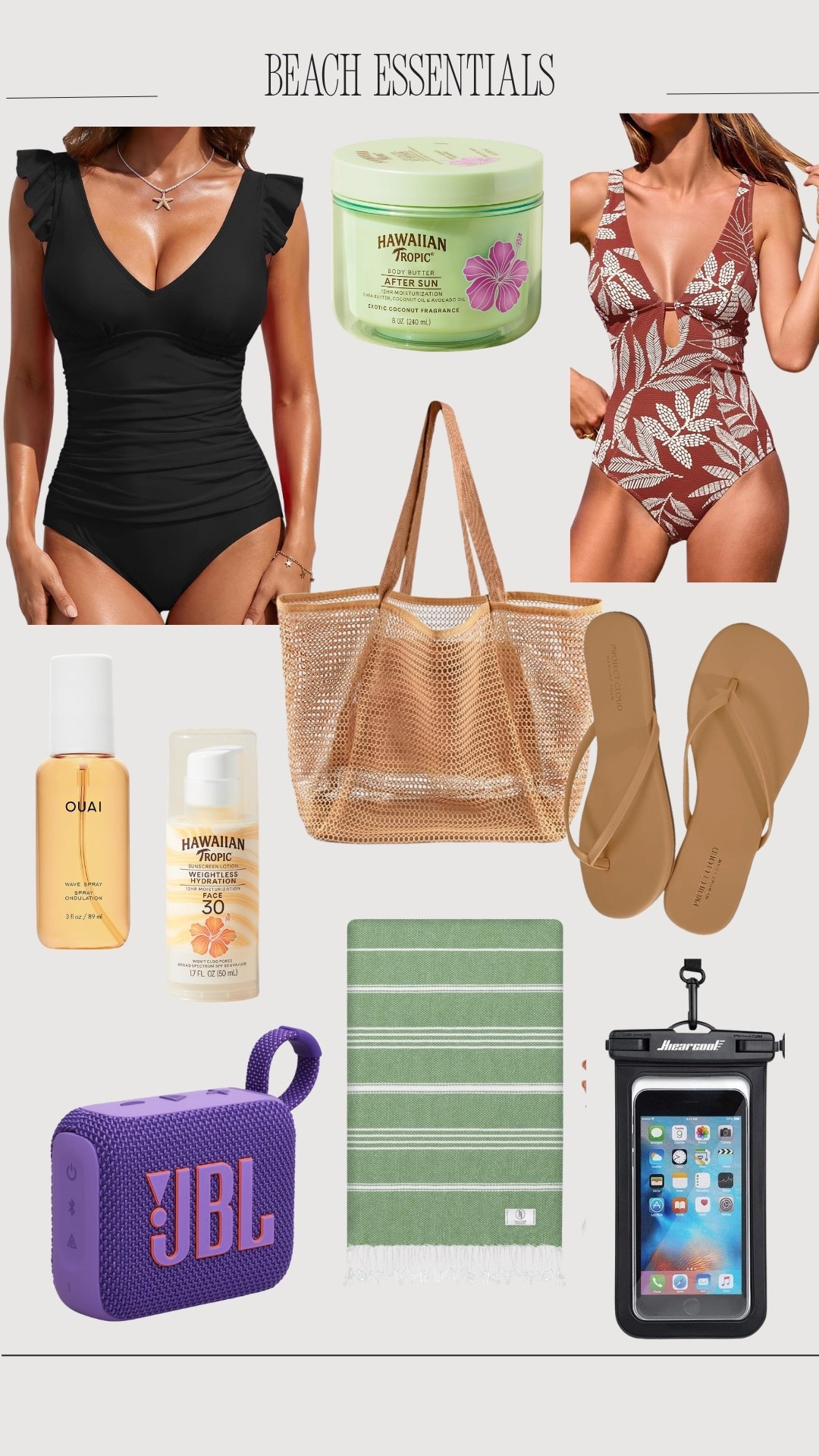 Beach must haves

#LTKdayinmylife #LTKmorningroutine #LTKActive