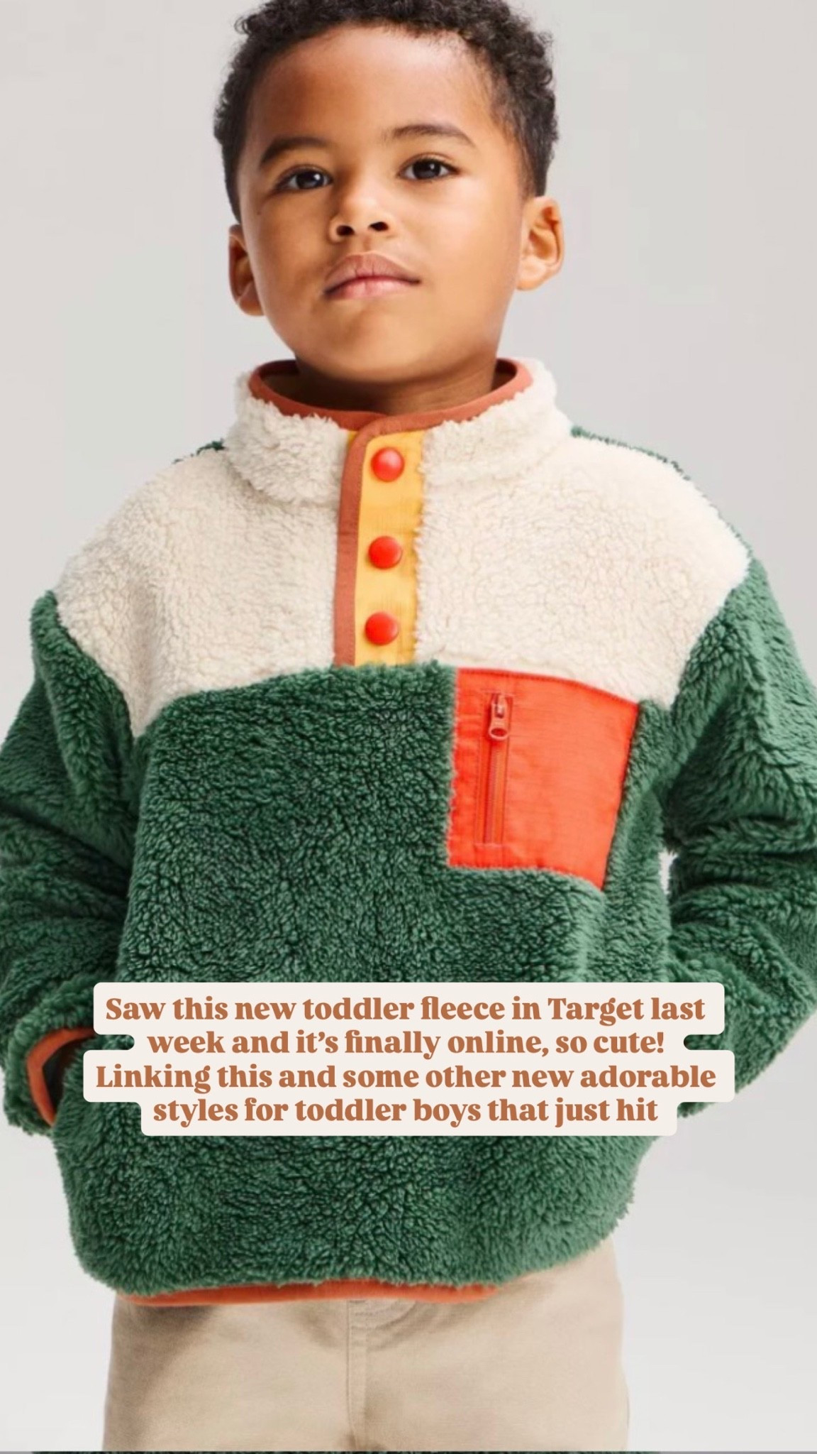 So many new cute styles for toddler boys are hitting Target right now!