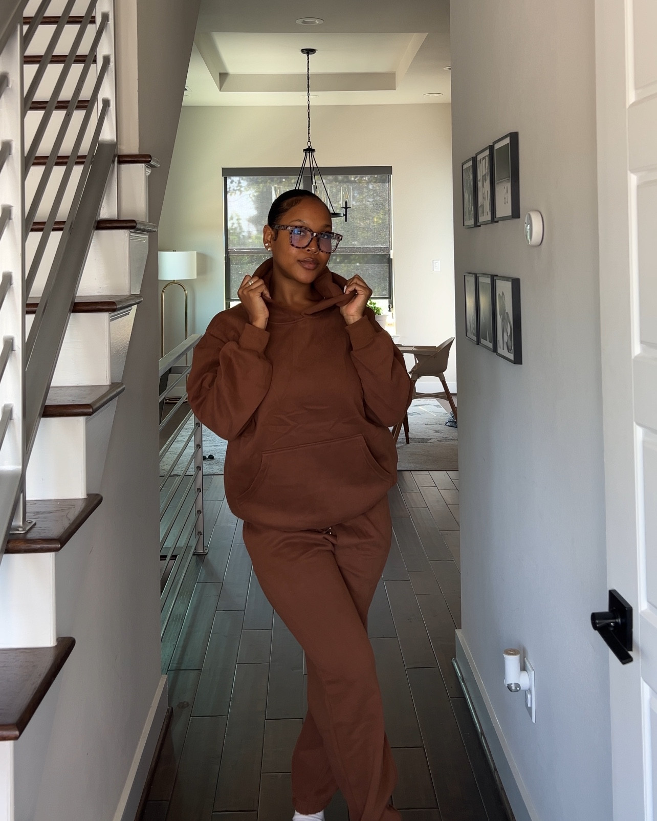 The perfect comfy sweater set. This set is soooo cute and cozy. Perfect for fall!! Lounging around the house or running errands has never been easier. And comes in sooo many color! #falloutfits #loungewear #chocolatebrown 

#LTKMidsize #LTKFindsUnder50 #LTKSeasonal