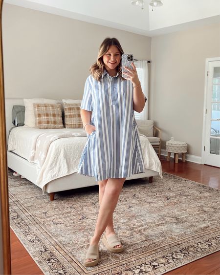 Bump Friendly Shirt Dress

*wearing a medium - 5’5"