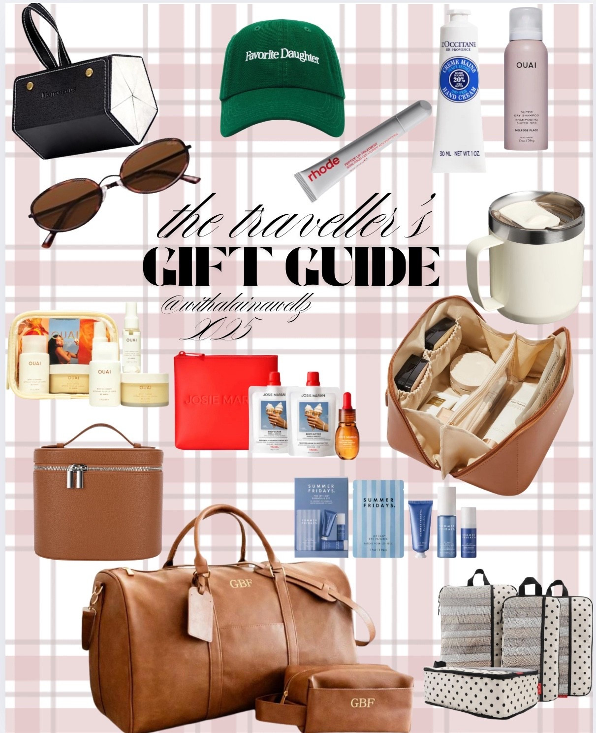 The travelers gift guide! 



#LTKGiftGuide #LTKFindsUnder100 #LTKTravel