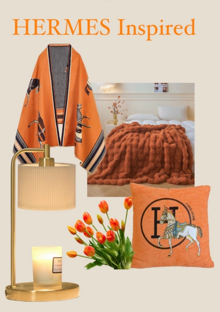 Hermes Inspired Home Decor Ideas 