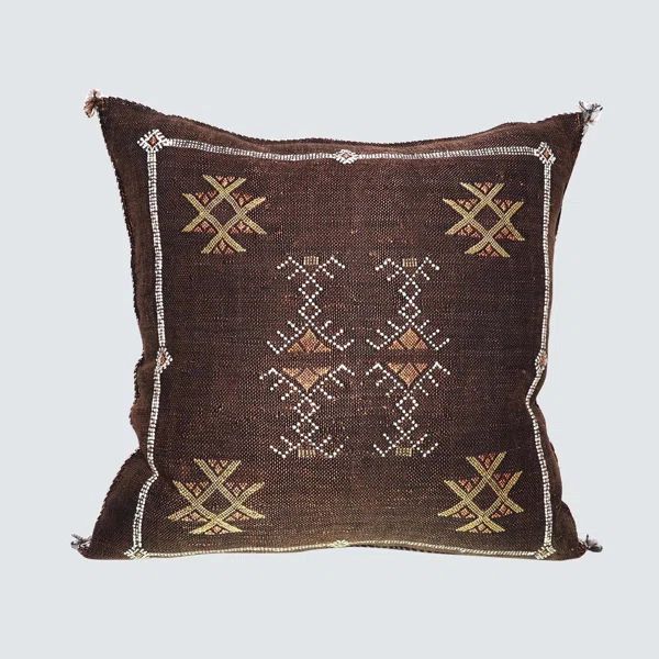 Geometric Silk Pillow Cover | Wayfair North America