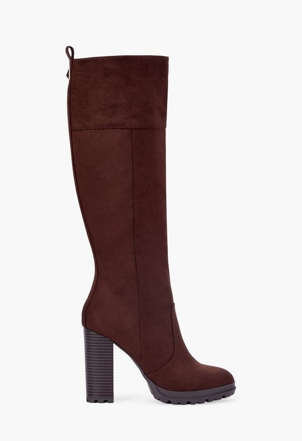 Shandee Tall Lug Sole Boot | JustFab
