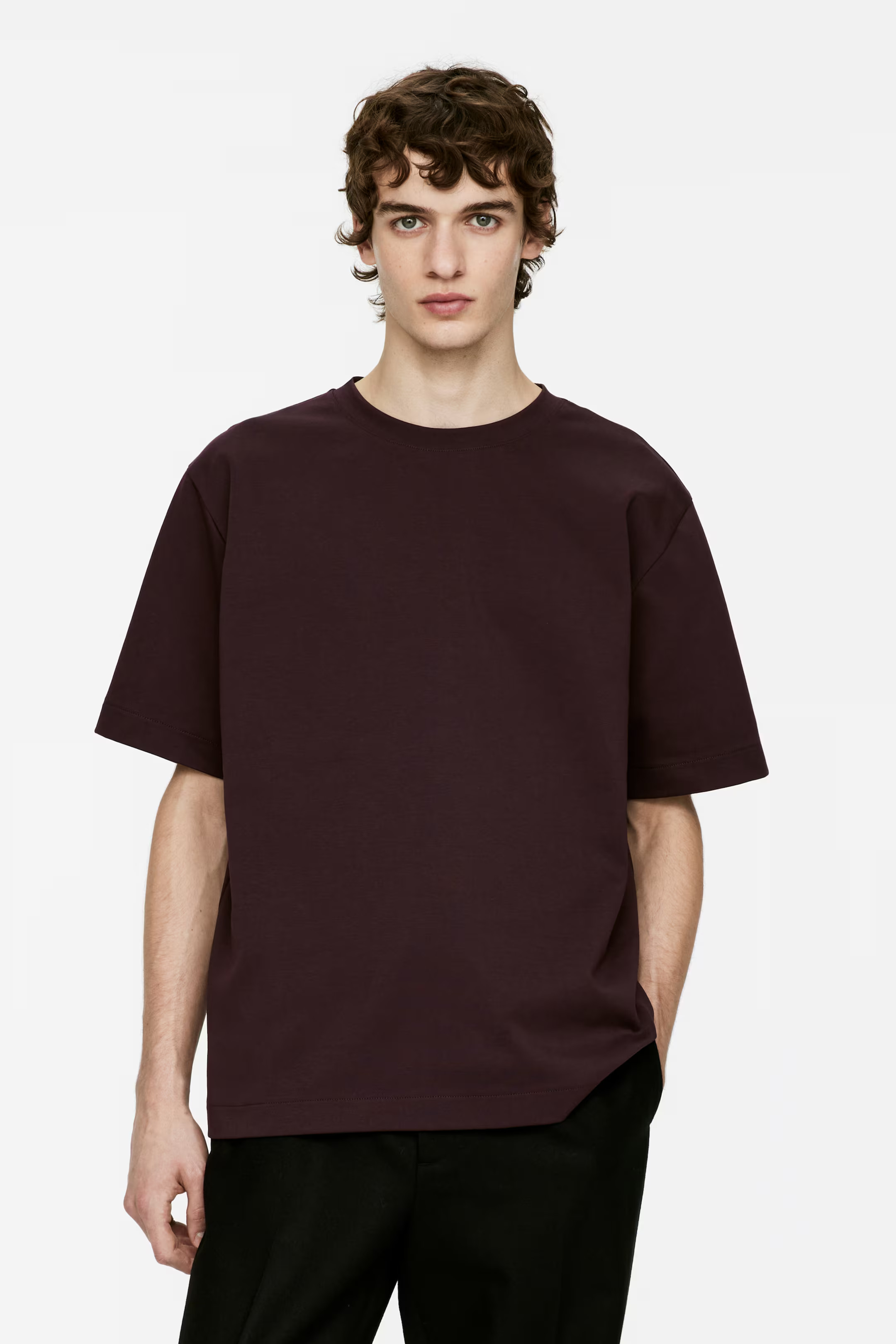 Interlock T-shirt | H&M (UK, MY, IN, SG, PH, TW, HK)