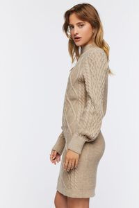 Cable Knit Mini Sweater Dress | Forever 21 (US)