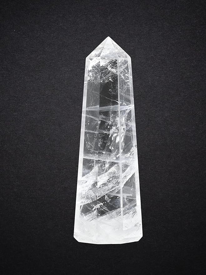 Clear Quartz Crystal Towers ~ Natural Healing Crystal Point Obelisk for Reiki Healing and Crystal... | Amazon (US)