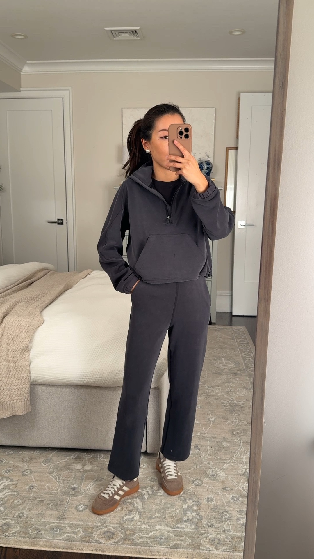 Lululemon end of year sale is so good! 

Petite friendly set included! Also linked other petite friendly sale picks like align 23 and 25” inseam leggings 

• Softstreme half zip and high-rise cropped pant both in size 2

Soft to the touch fabric and petite friendly, I am usually a xxs in other brands and have these in size 2

• Adidas handball sneakers 5 - comfy style with support, runs big I can also fit kids size 3.5 = women’s 5 

Matching sets, petite friendly atheleisure, comfy lounge set

#LTKSaleAlert #LTKPetite #LTKmomlife