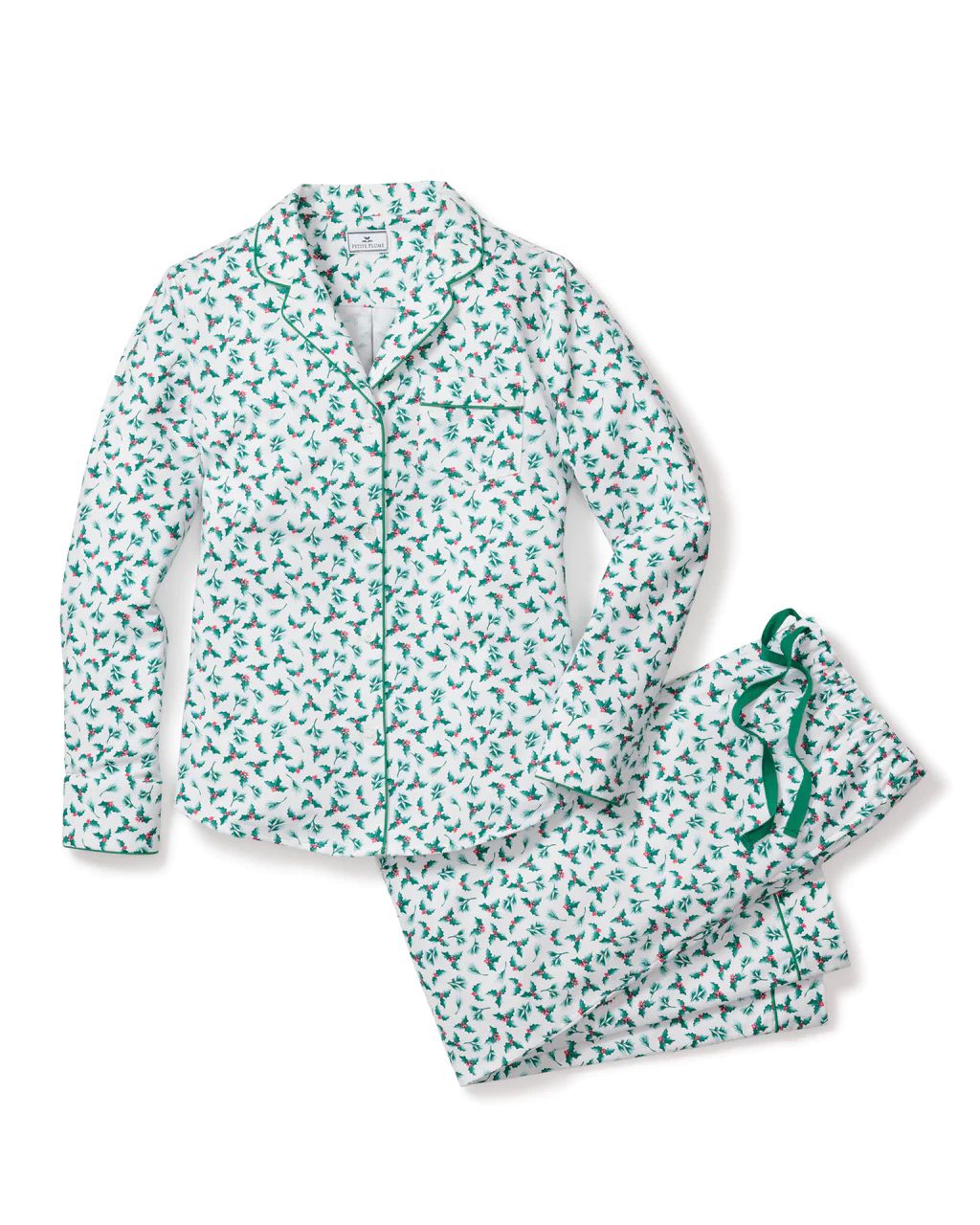 Women's Sprigs of the Season Pajama Set | Petite Plume