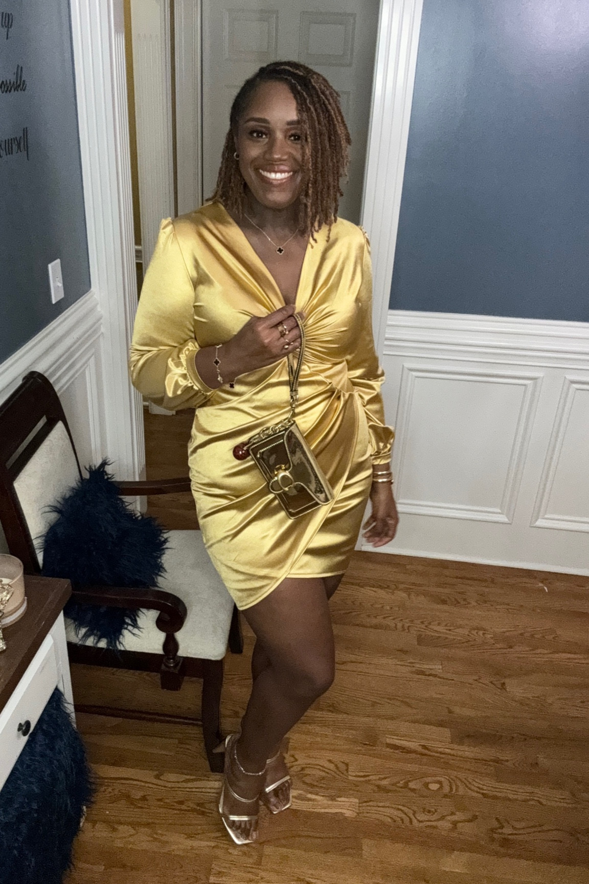 Gold Dress, Gold purse, gold shoes

#LTKOver40 #LTKFindsUnder100 #LTKStyleTip