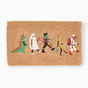 Kids Halloween Trick-or-Treater Doormat | West Elm (US)