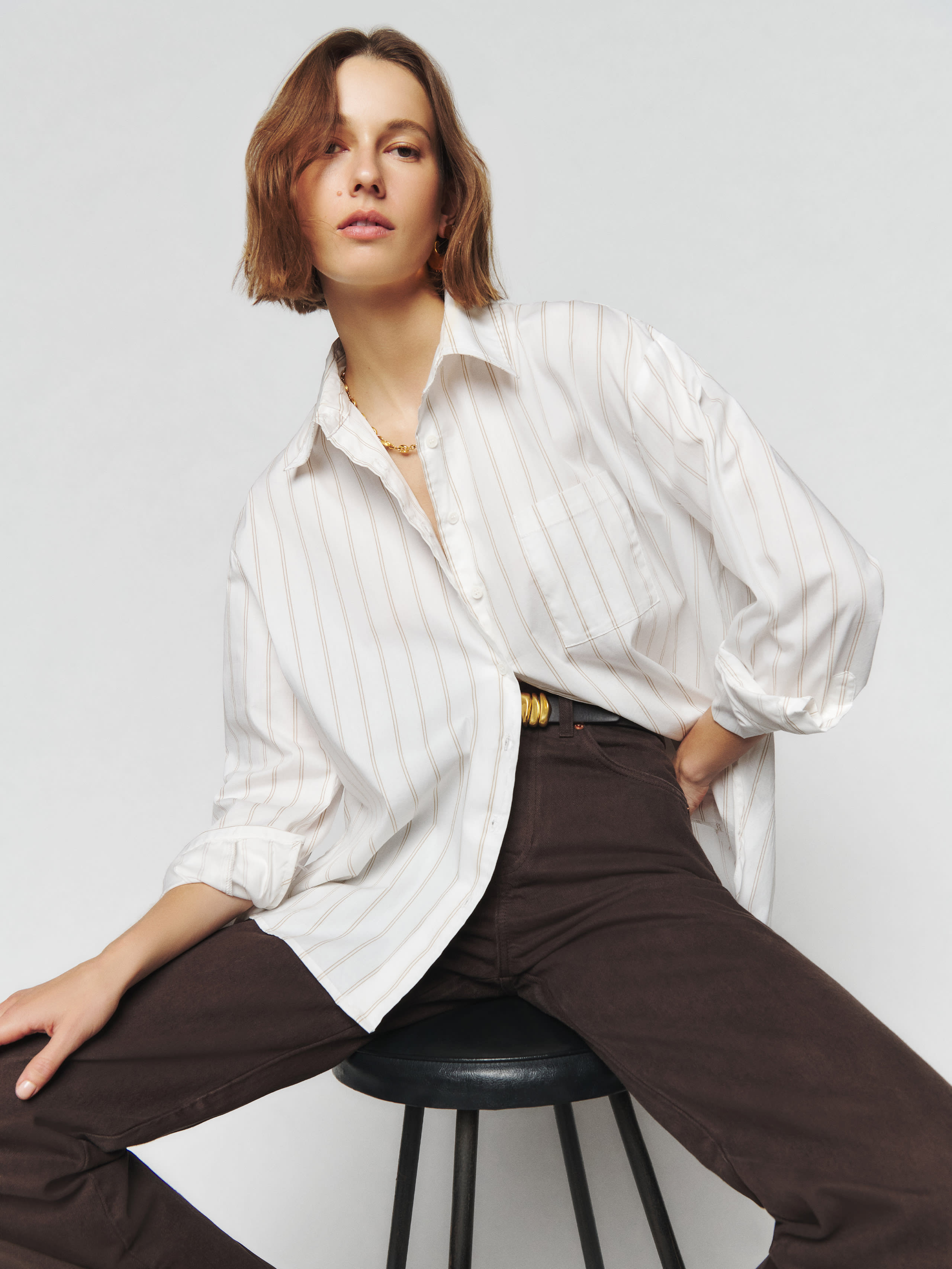 Will Oversized Shirt | Reformation (Global)