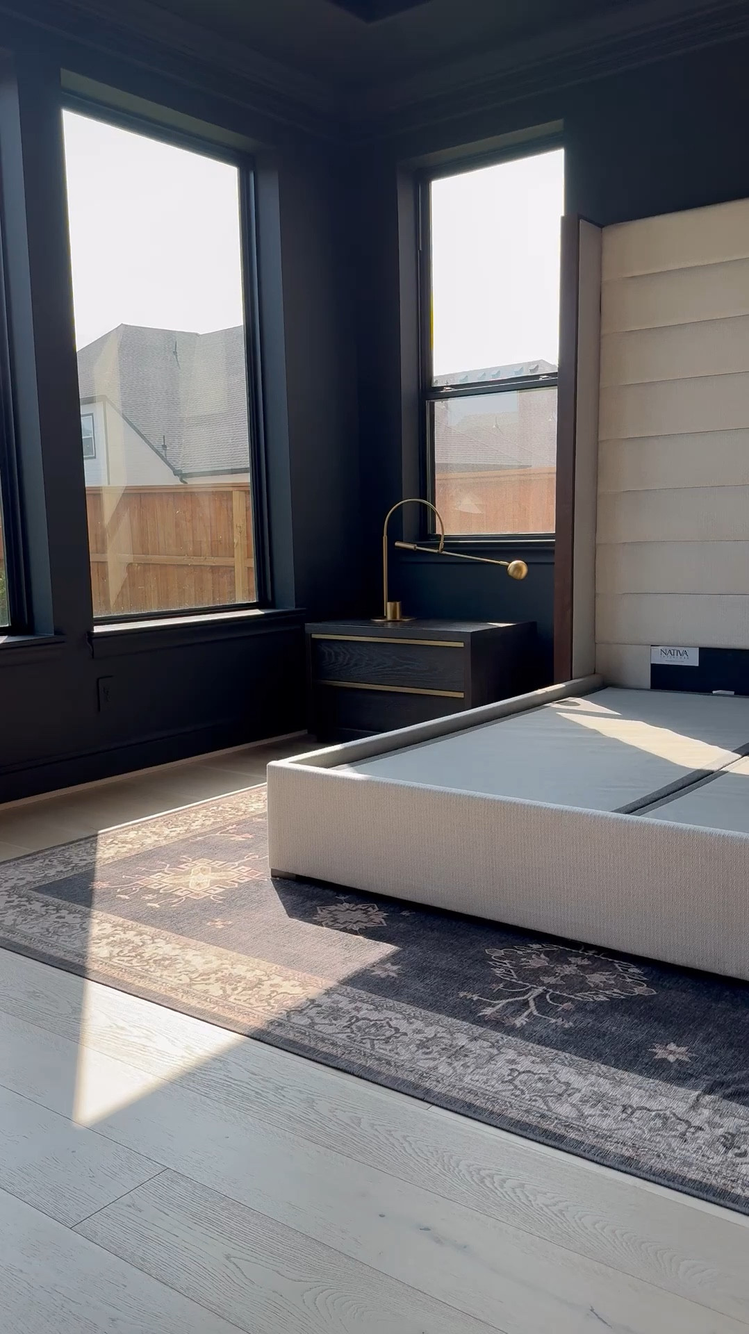 🖌️ 

If you’re stuck on what steps to take in  redesigning a room, you might wanna evaluate if you have enough contrast… …. 🤍 Prioritizing contrast will dramatically shift your design. …. In this room, Black, Olive green and Chocolate brown all would have worked beautifully. If you love your neutrals, contrast can also be created even with neutrals/monochromatic elements. 🥳

Because I wanted to keep my bed, I decided to go with a darker paint… this not only made the bed pop it created the contrast I was looking for. By adding a darker rug underneath the light colored bed, it made the bed stand out even more. 

Maybe it’s the rug color or paint color that needs to change in your space in order to create that amazing contrast. ☺️

I plan on adding more warmth to this space by adding ambient lighting, beams, and brown tones. Let me know what you think so far and stay tuned for more updates to this room! 

#LTKHome #LTKVideo #LTKStyleTip