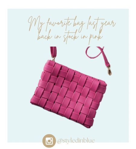 Hot pink bag, summer bag, summer clutch, spring clutch, spring crossbody 

#LTKitbag #LTKMostLoved #LTKfindsunder100