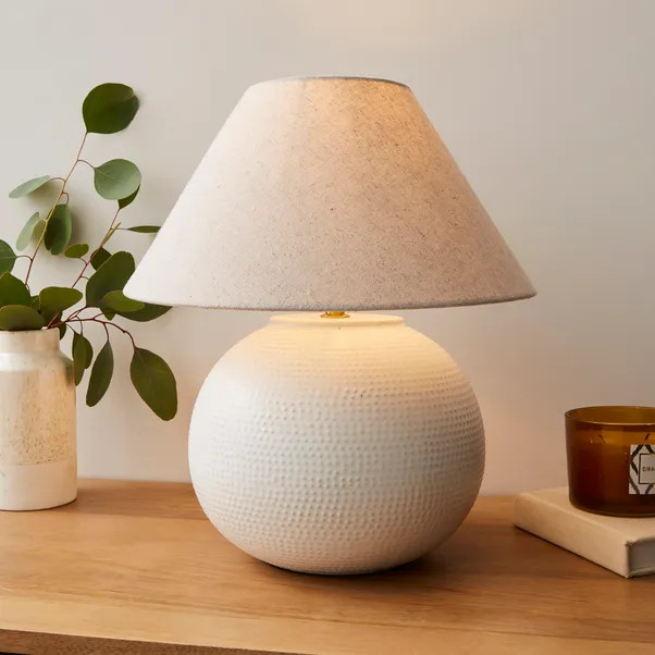 Tierra Large Ceramic Table Lamp | Dunelm (migrated)