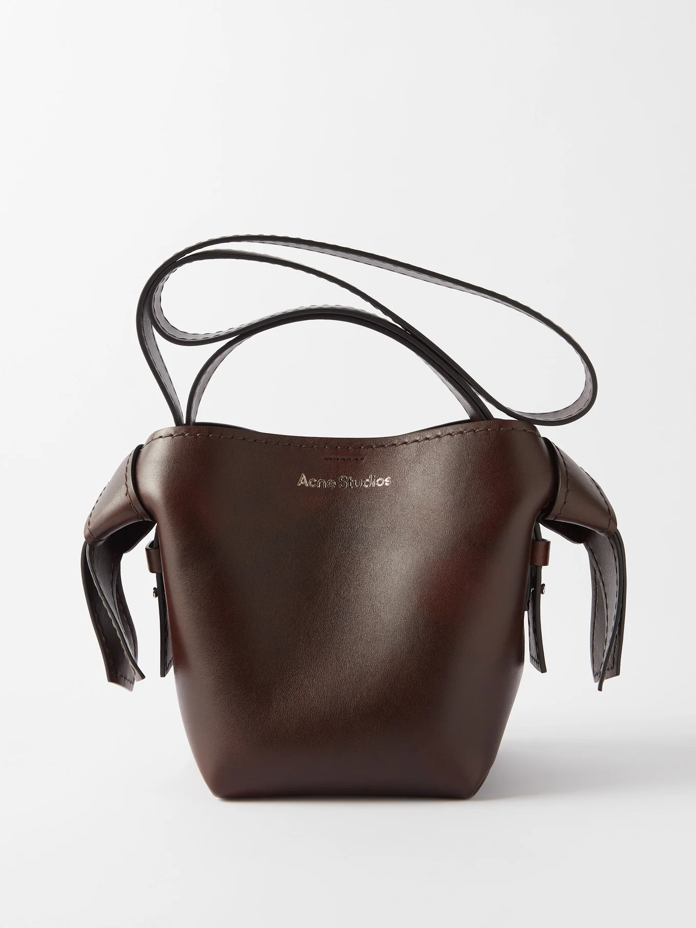 Musubi mini leather cross-body bag | Acne Studios | Matches (UK)