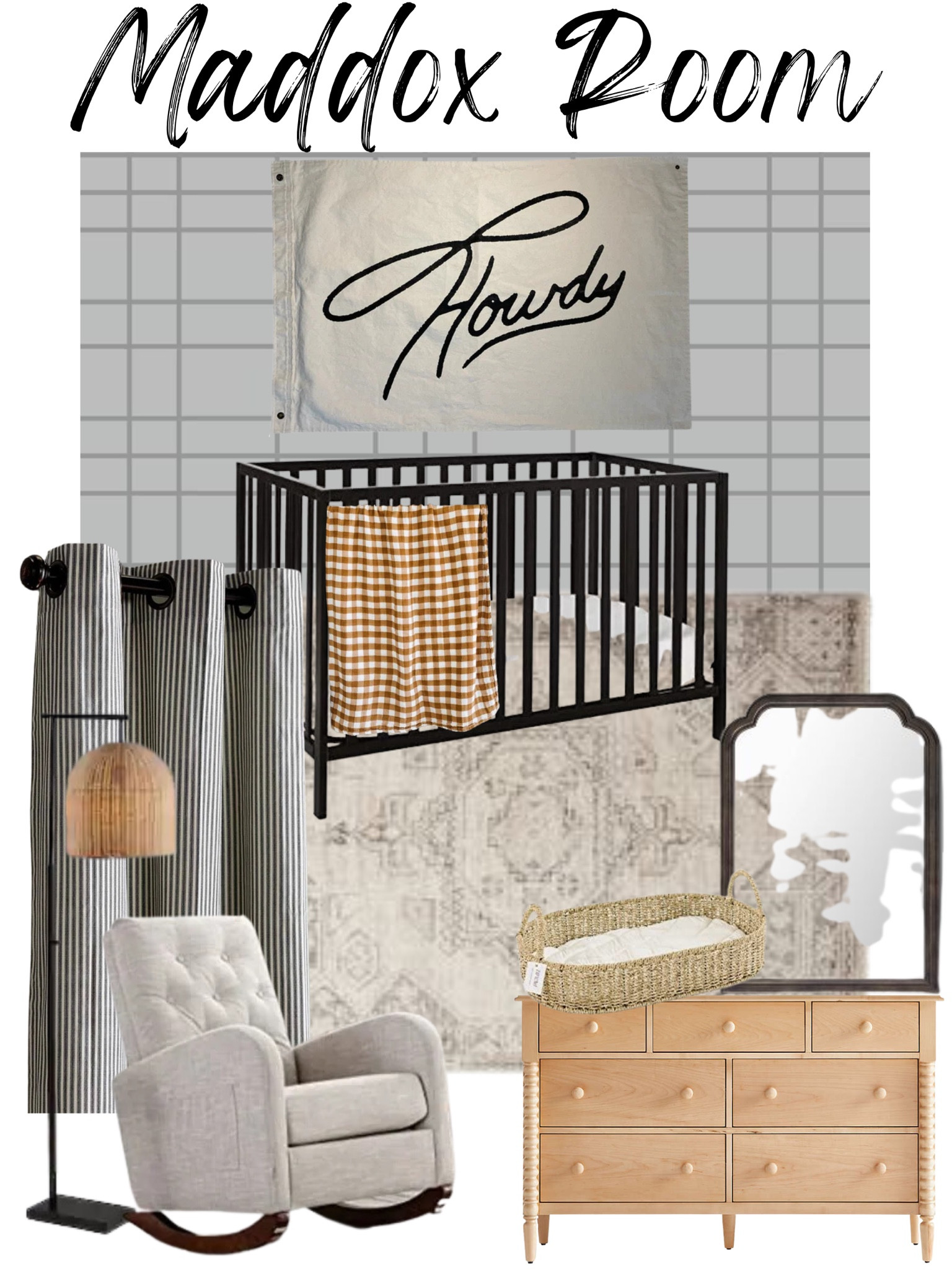 Mood board for my nephews nursery 

#LTKhome #LTKbaby #LTKfamily