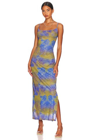 Miaou x Paloma Elsesser Thais Dress in Mudd from Revolve.com | Revolve Clothing (Global)