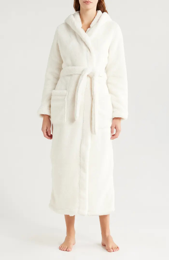 UGG® Aarti Long Fleece Robe | Nordstrom | Nordstrom