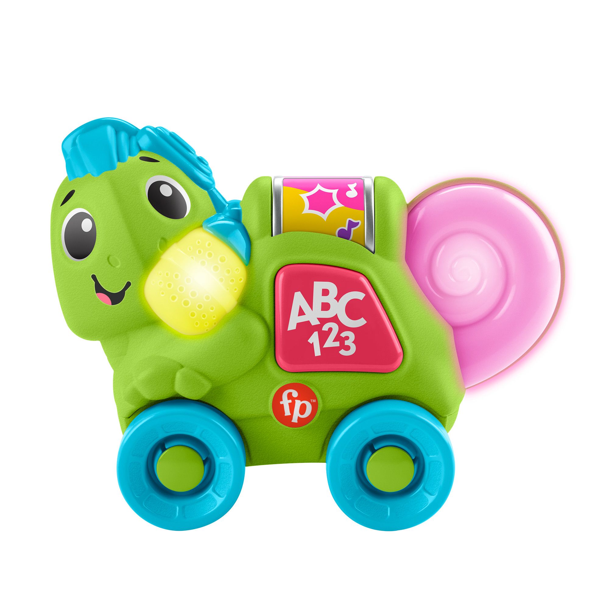 Fisher-Price Link Squad Crawl ‘n Colors Chameleon Learning Toy with Music & Lights, Infant 9+ M... | Walmart (US)