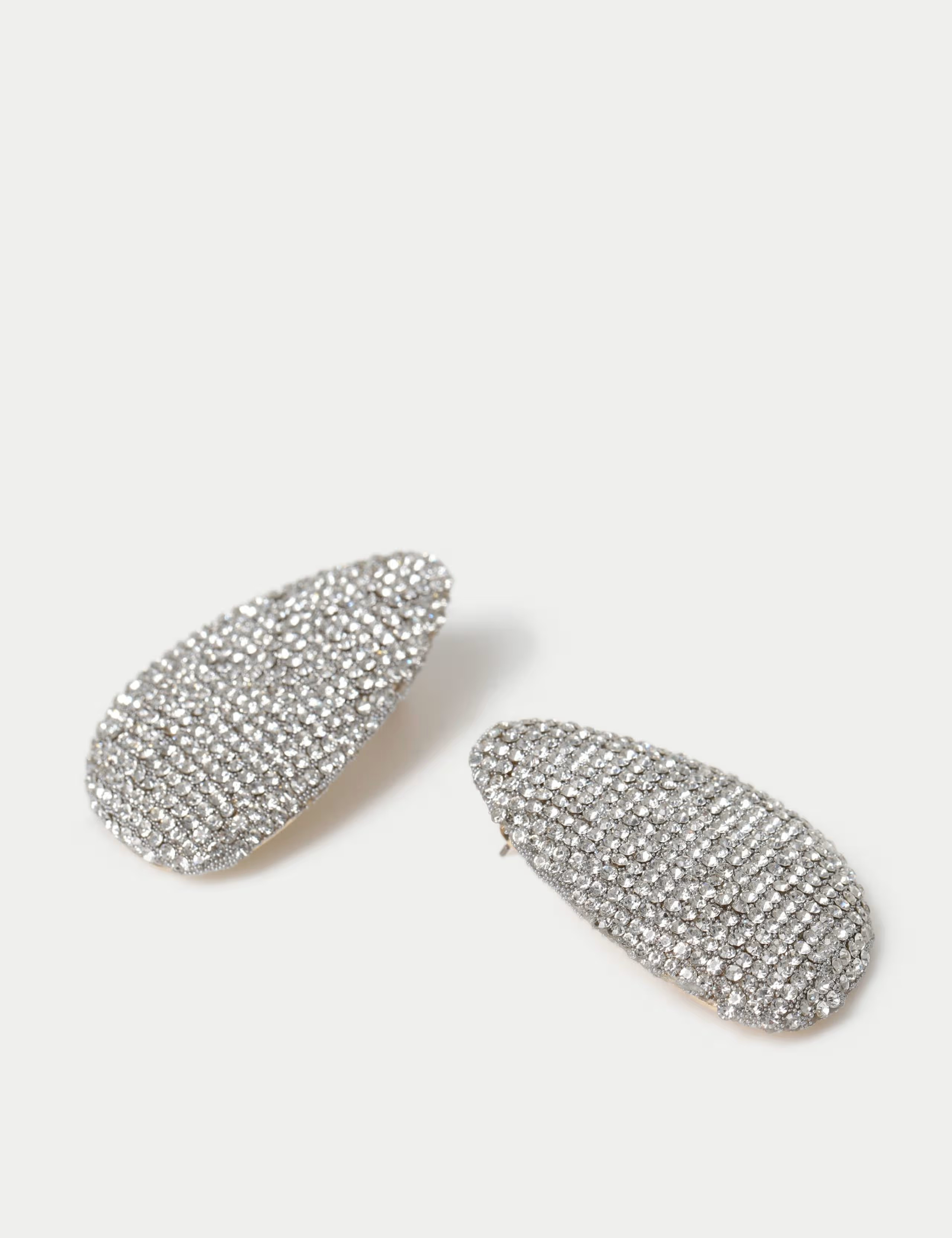 Embellished Oversized Oval Stud Earrings | Marks & Spencer (UK)