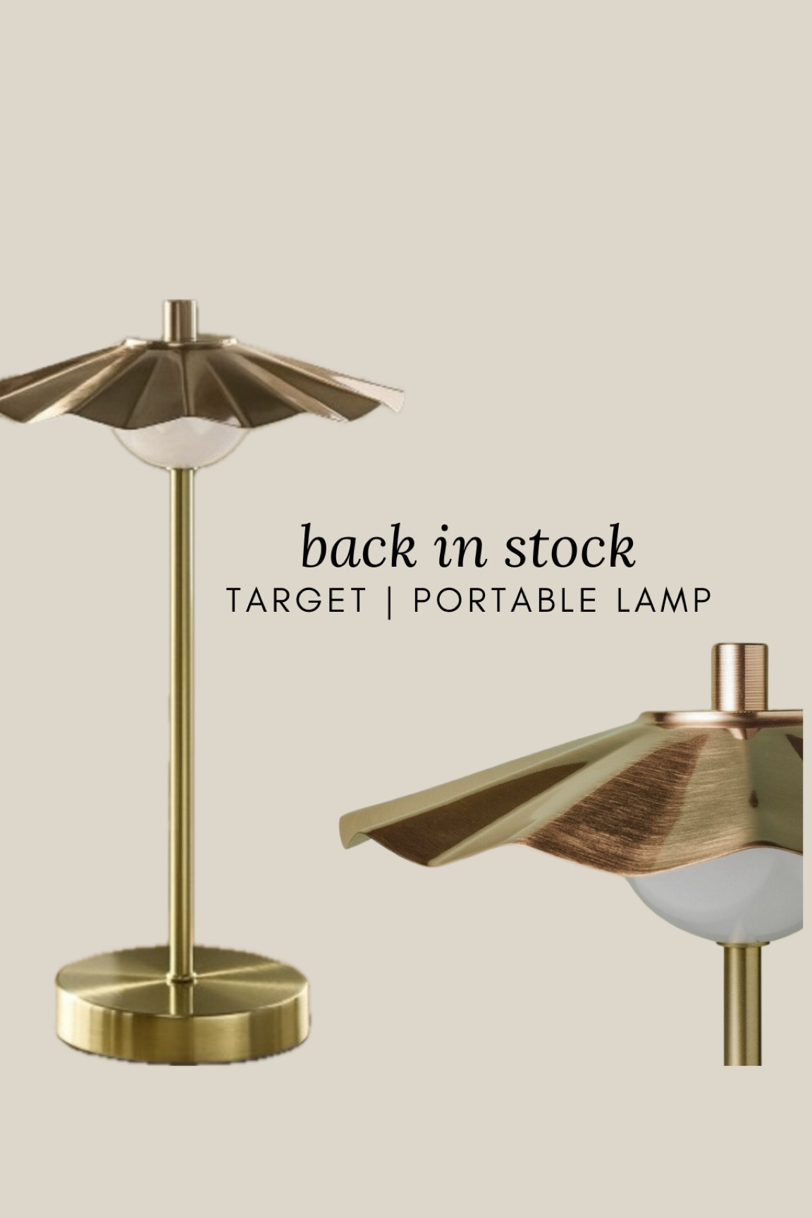 OK, the cutest portable lamp from target is back in stock, ruffled shade, portable lamp, small lamp, kitchen, lamp, kids, bedroom, lighting, reading light

#LTKStyleTip #LTKSaleAlert #LTKHome