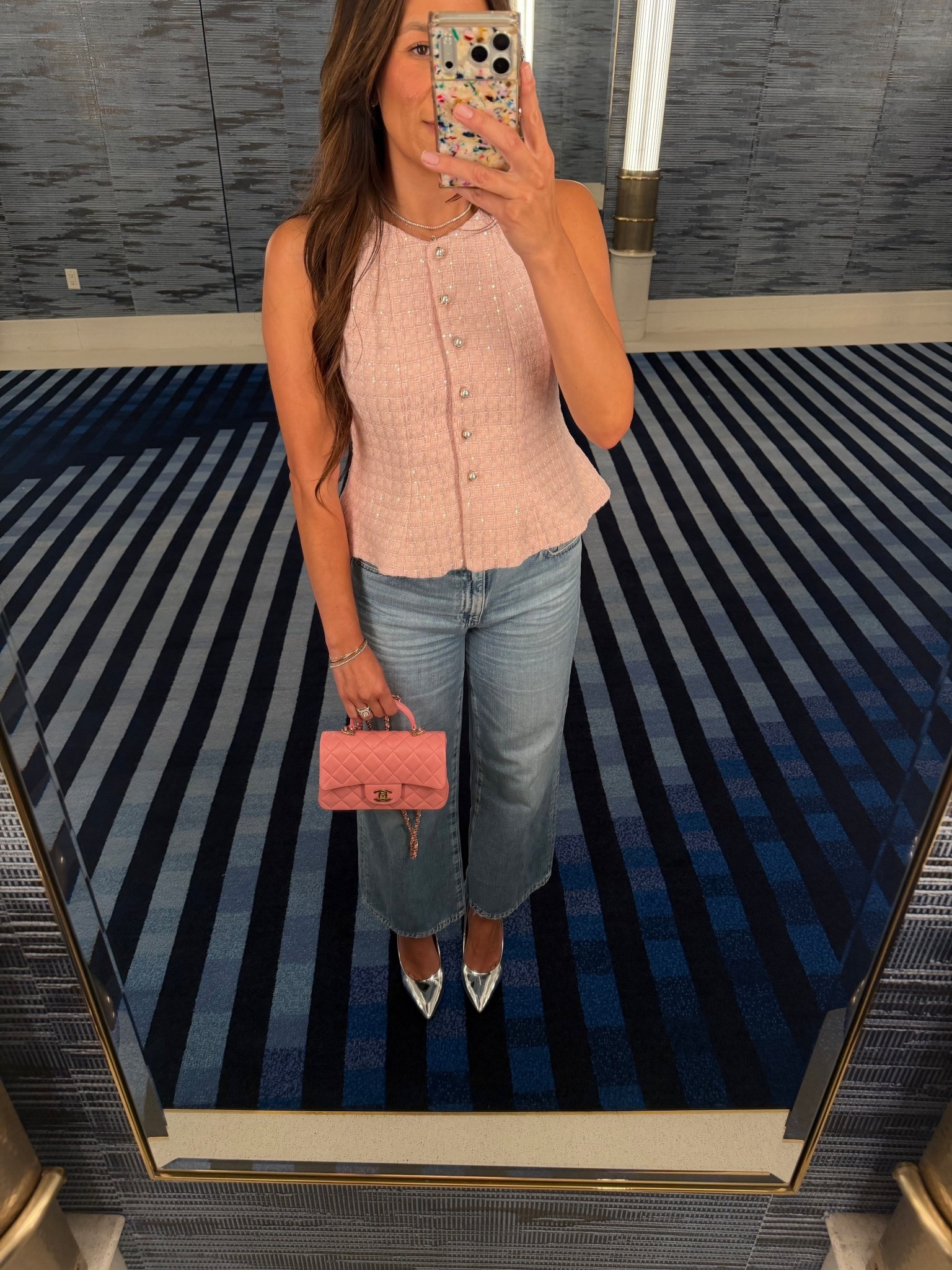 Spring Fit 
Spring Outfit 
Spring Blouse 
Summer OOTD 
Spring Chic 

#LTKMothersDay #LTKOver40 #LTKSeasonal