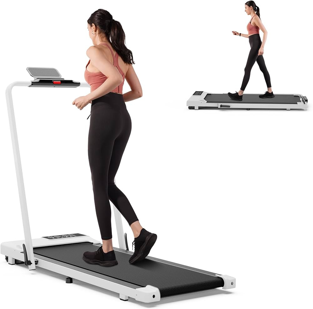 DeerRun 3 in 1 Walking Pad Treadmill, 300 Weight Capacity Foldable Treadmill, 3.0HP Low Noise Und... | Amazon (US)