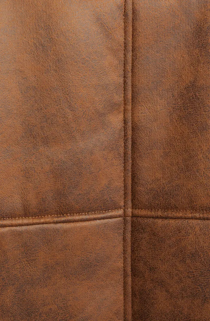 Notch Collar Faux Shearling Coat | Nordstrom