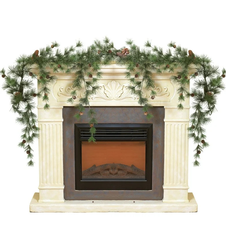 Gerson International Decorated Pine Garland, 16" (Assorted Colors) | Walmart (US)