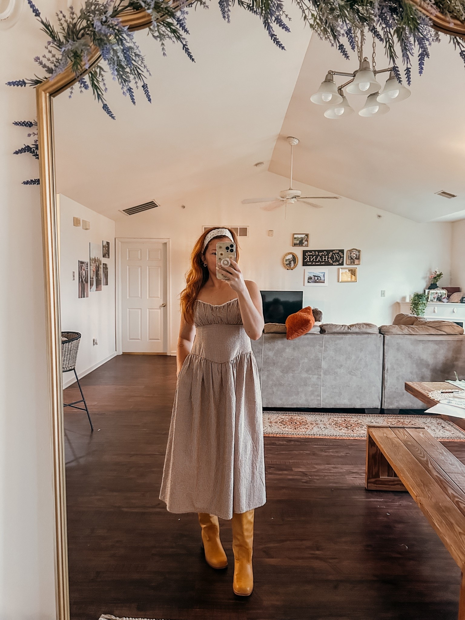 The cutest girlie dress. With amthe trendy conch waist and pleated hips feature. I wore this for church on Easter! But I’ll be styling it all summer long. 

The neutral tone and the girlie features make this such a cute piece for spring/summer! 

#LTKSeasonal #LTKgrwm #LTKootd